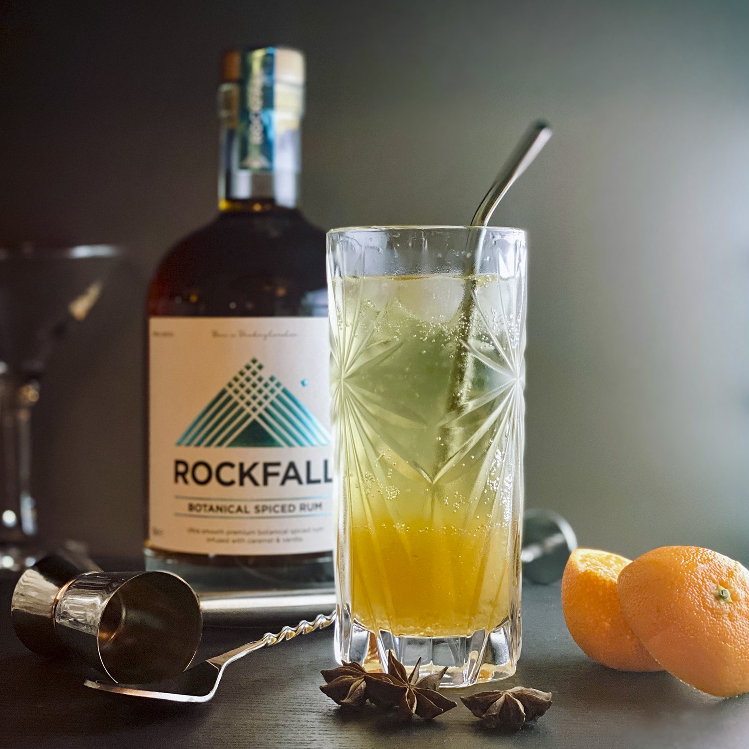 rum cocktail marmalade fizz